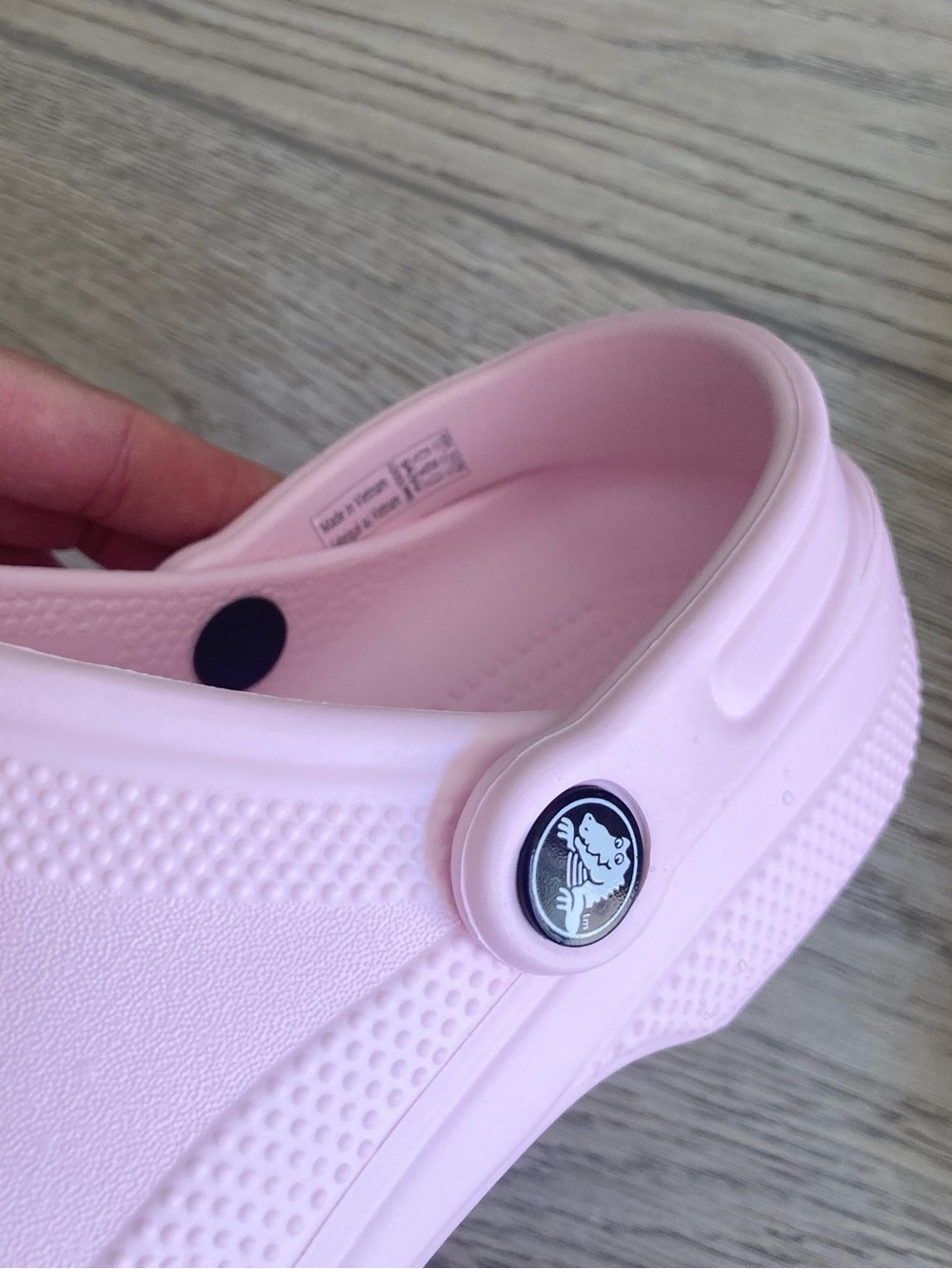 CROCS Classic Clog in Soft Pink - Picture 6 of 6